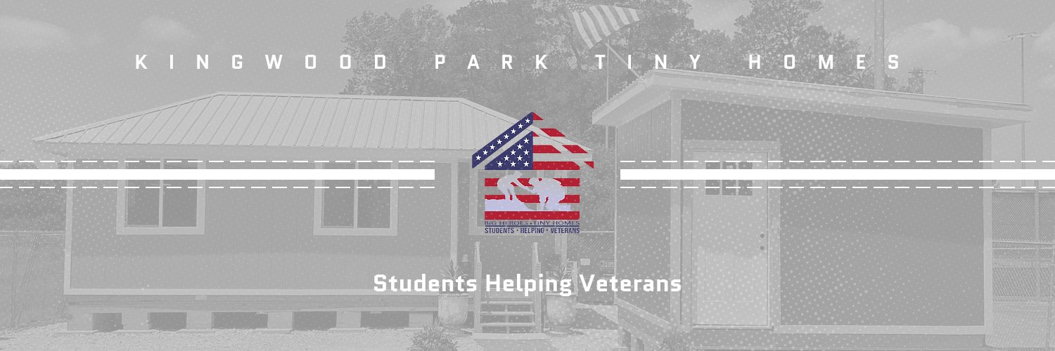 Students Helping Veterans: Big Heroes, Tiny Homes banner