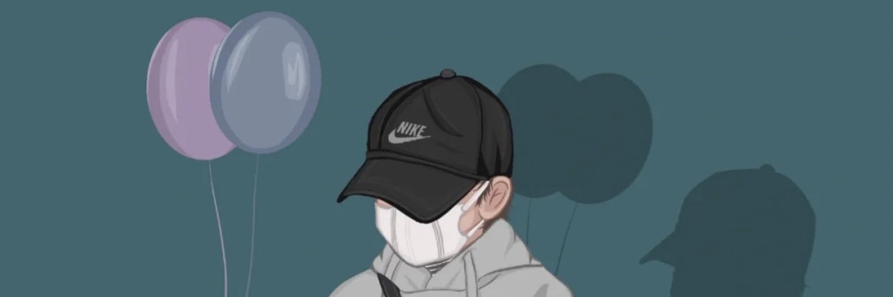 V banner