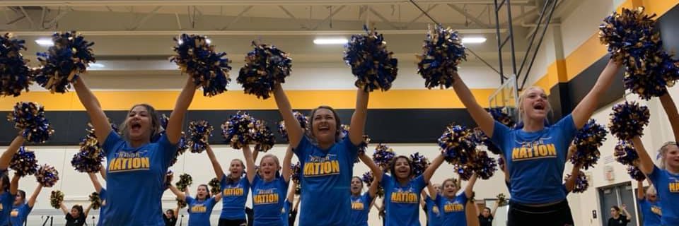 Reed Raiders Cheer banner
