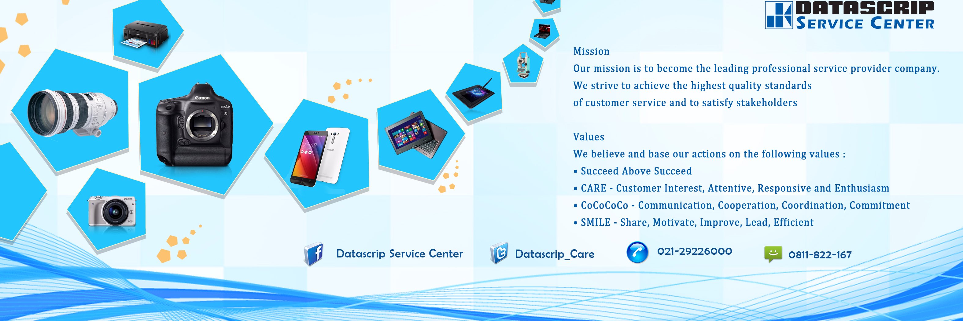 Datascrip Service banner
