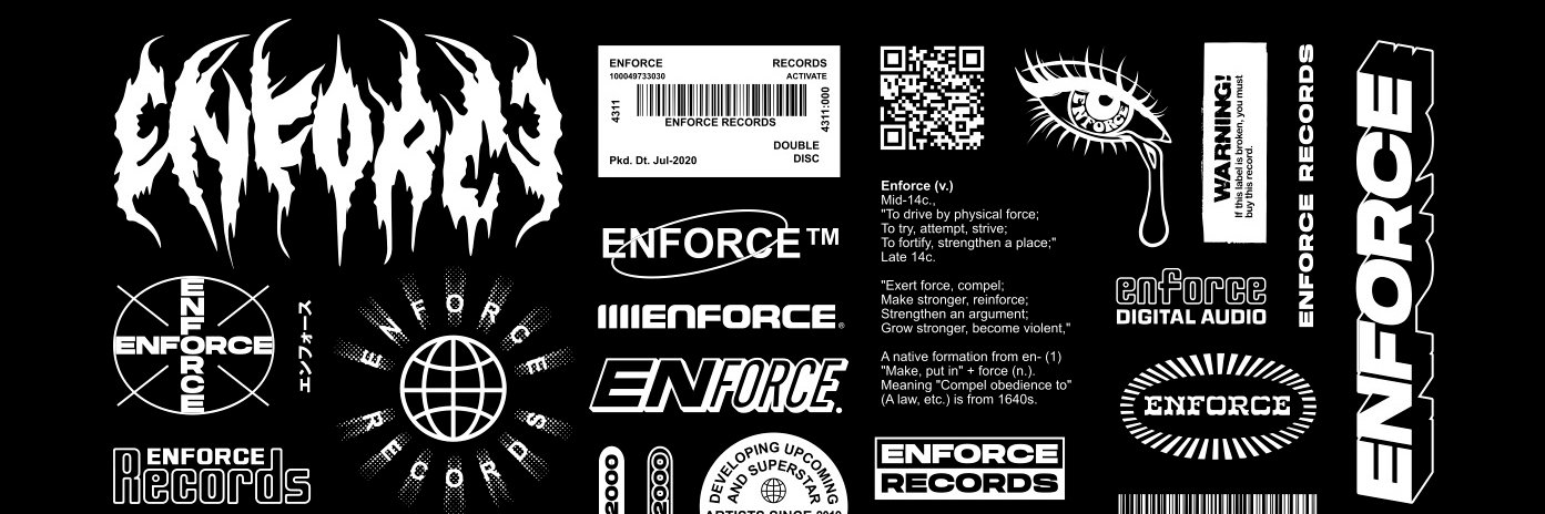 ENFORCE RCRDS banner
