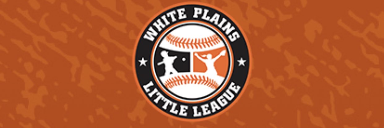 White Plains Little League banner