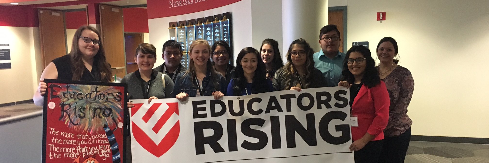 South Sioux City Educators Rising banner