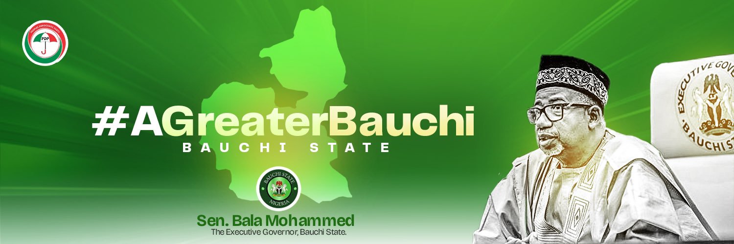 Senator Bala A. Mohammed's banner
