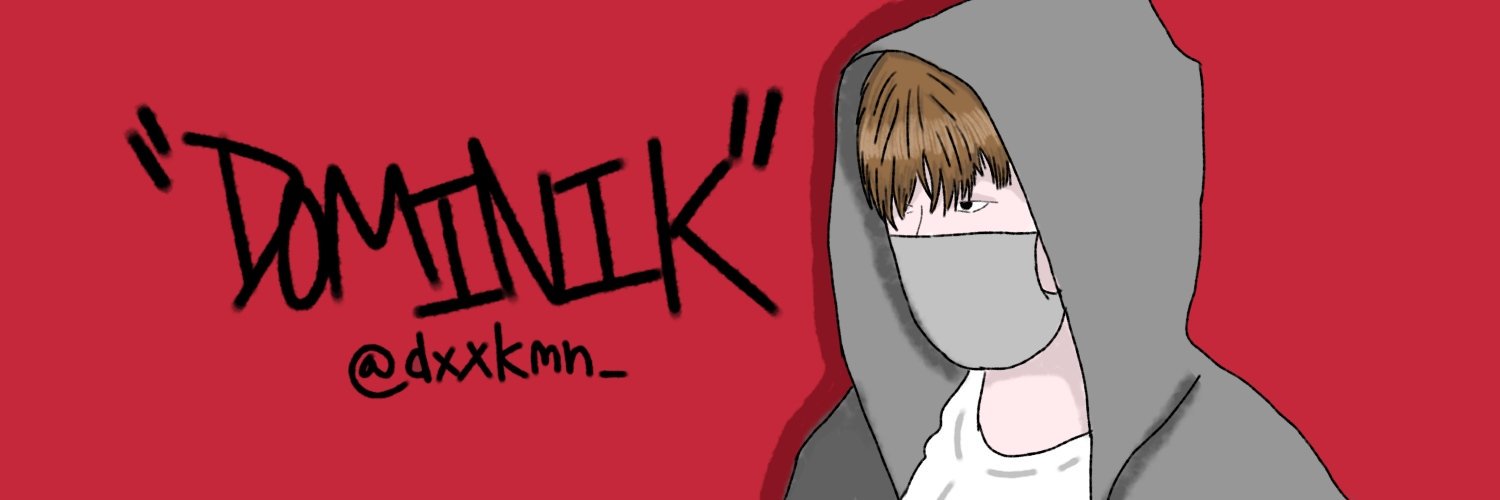 Dominik is a good boy banner