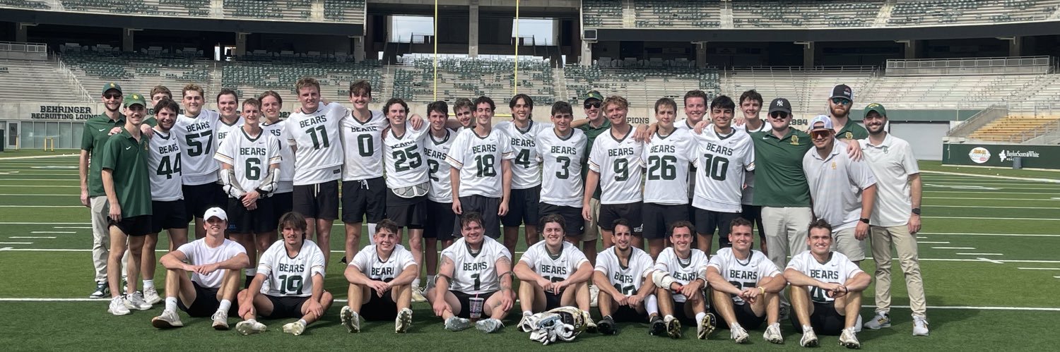 Baylor Men's Lacrosse banner