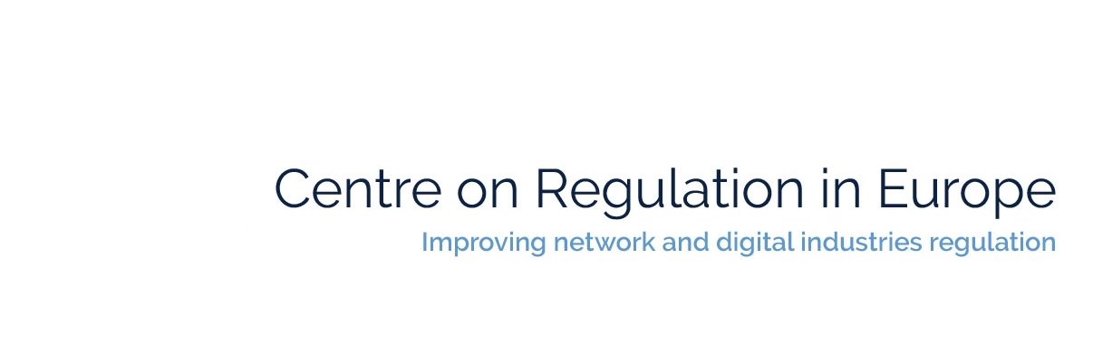 CERRE-Centre on Regulation in Europe banner