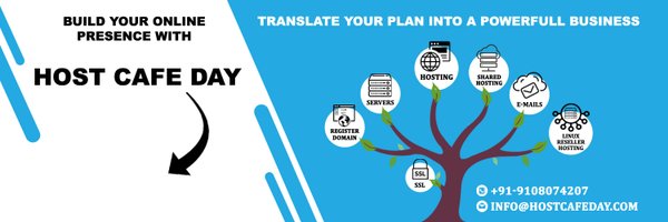 HostCafeday Profile Banner