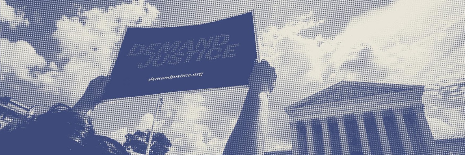 Demand Justice banner