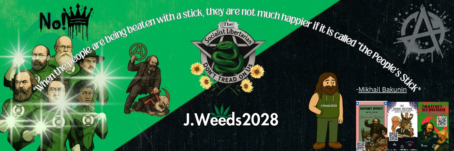 J.Weeds2028 The Socialist Libertarian's banner