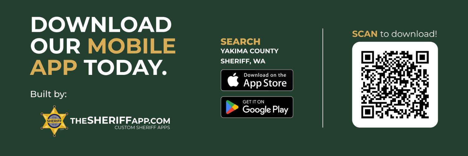 Yakima County Sheriff's Office banner