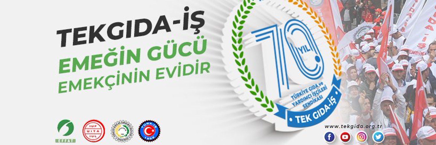 TEKGIDA-İŞ SENDİKASI banner