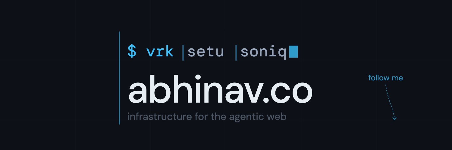 abhinav's profile banner image