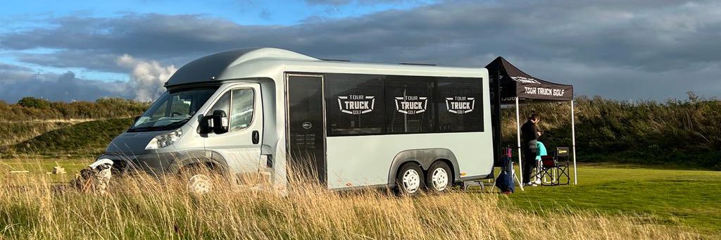 Tour Truck Golf banner