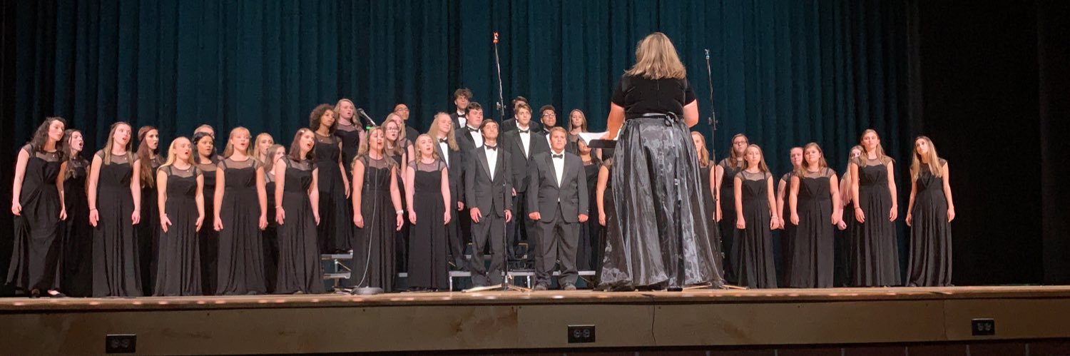 North Davidson High School Chorus banner