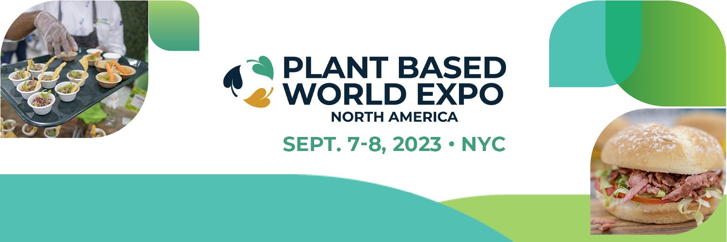 Plant Based World Expo North America banner