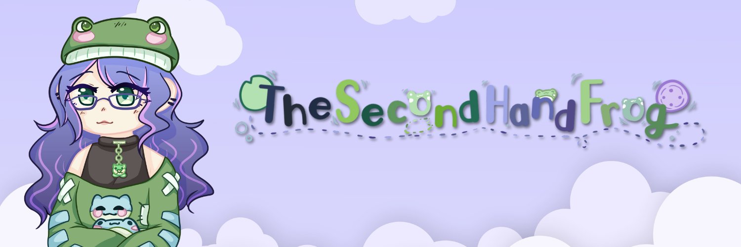 SecondhandFrog🧵🐸 banner