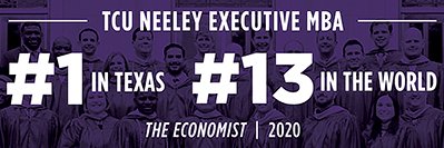 TCU Executive MBA banner