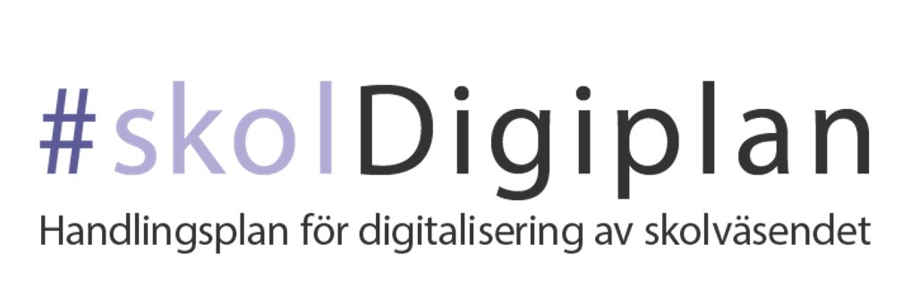 Nationell handlingsplan för skolans digitalisering banner
