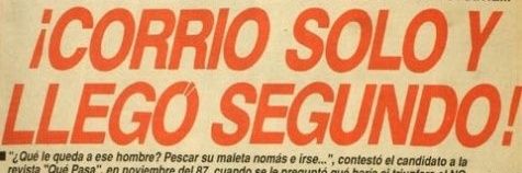 Carrera's banner