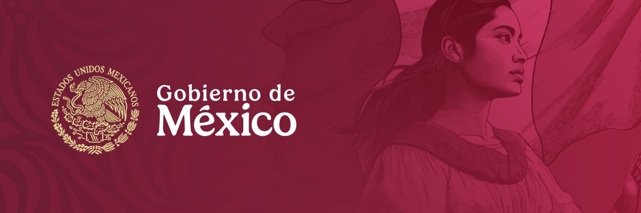 Rosa Icela Rodríguez Velázquez's banner