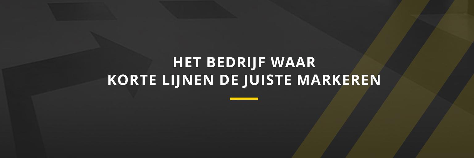 Geerdink Markeringen banner