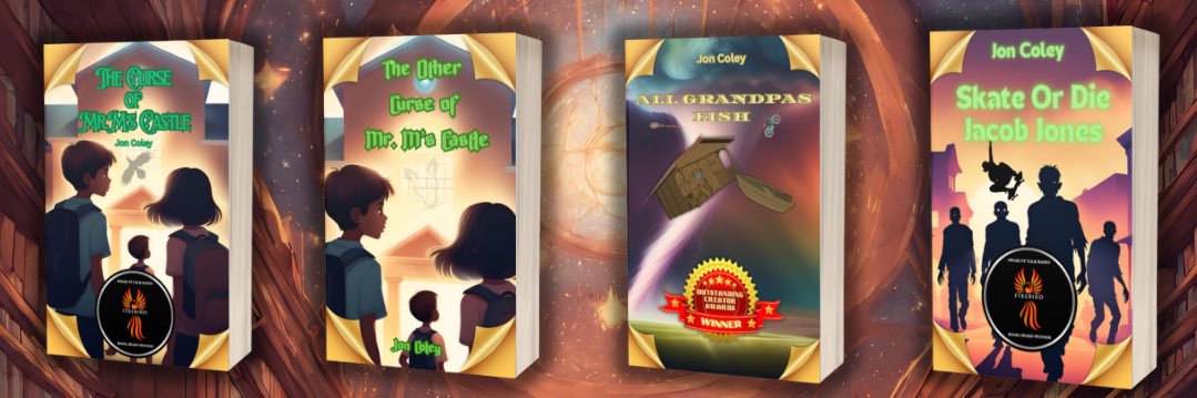 Jon Coley Author's banner