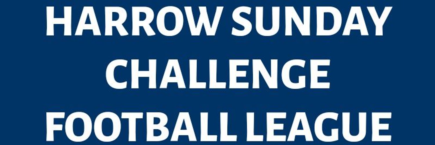 Harrow Sunday Challenge Football League Profile Banner