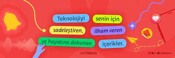 webtekno Profile Banner