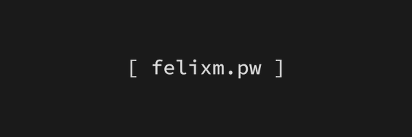felixm_pw Profile Banner