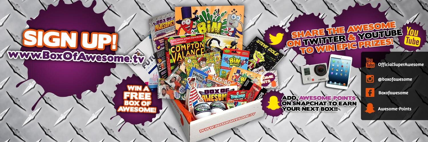 TheBoxofAwesome's profile banner image
