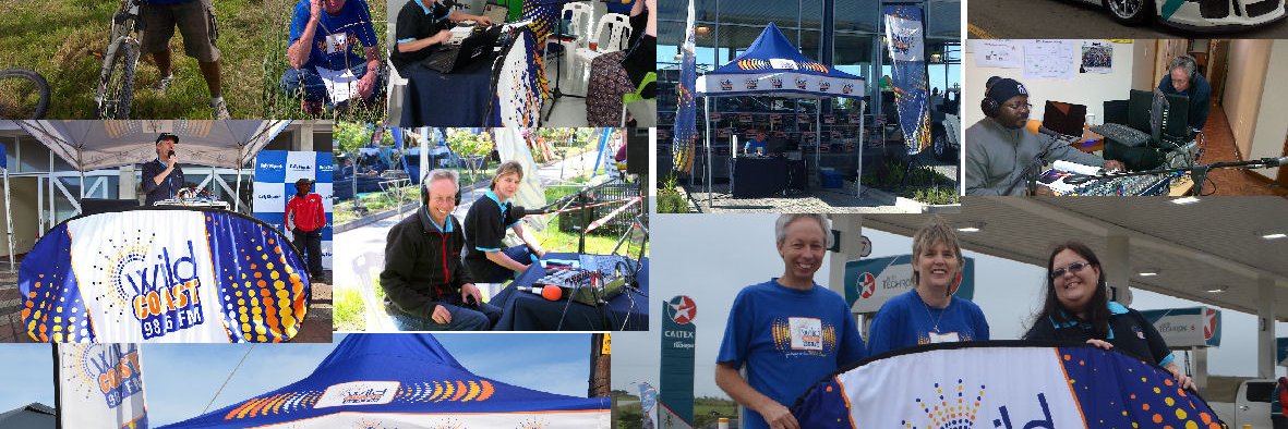 Wild Coast 98.6 FM banner