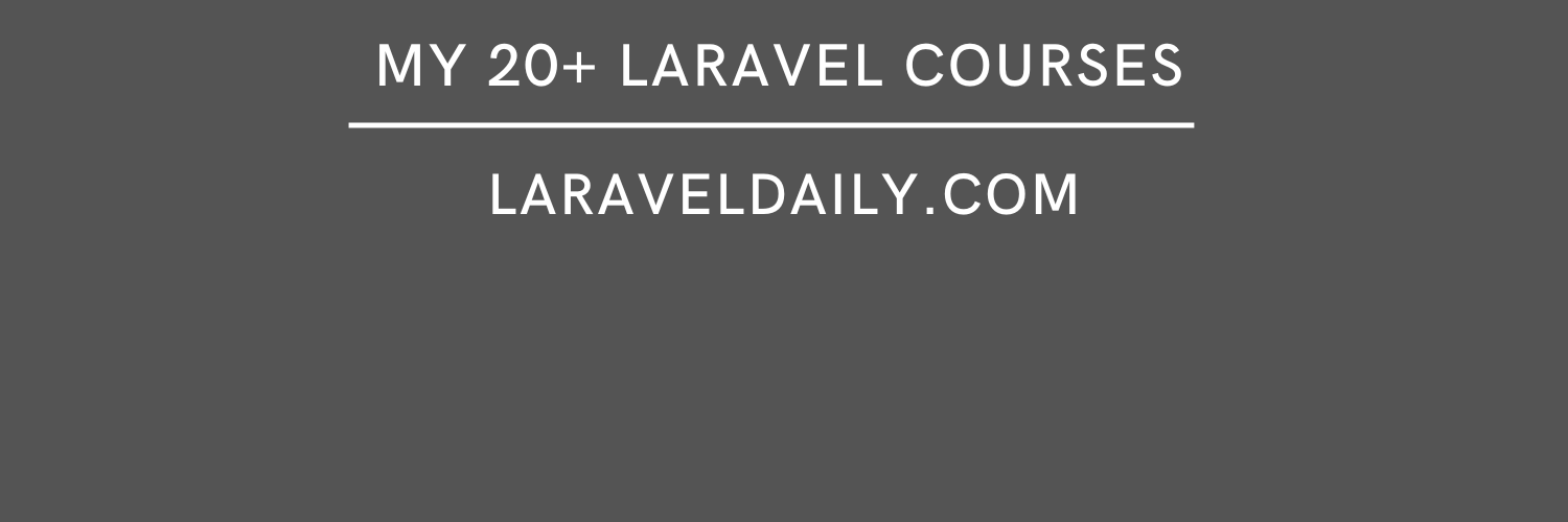Povilas Korop | Laravel Courses Creator & Youtuber's banner
