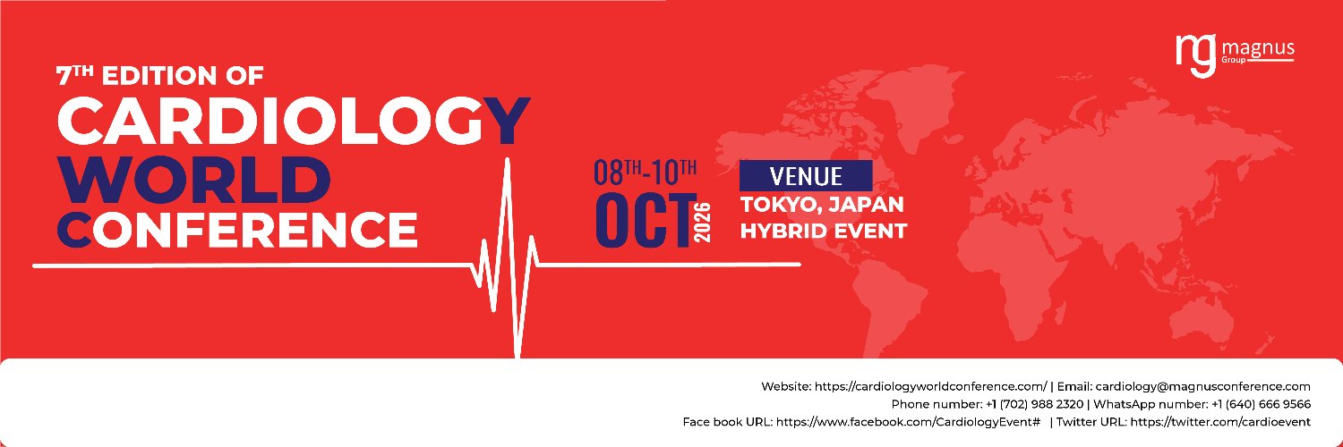 Cardiology World Conference banner
