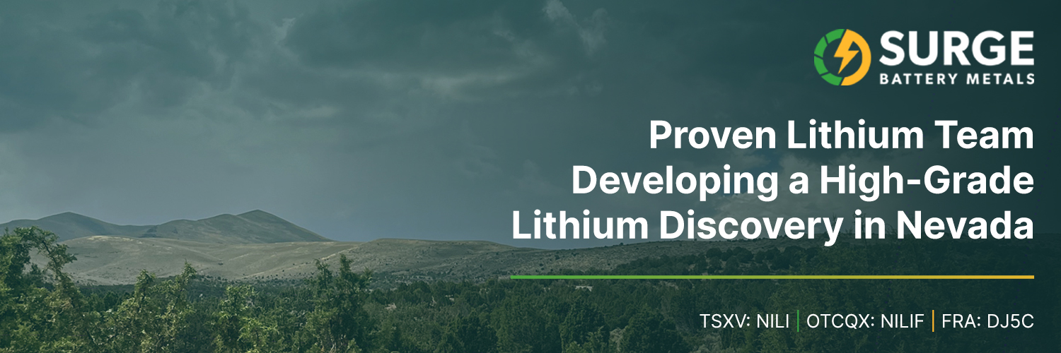 Surge Battery Metals banner