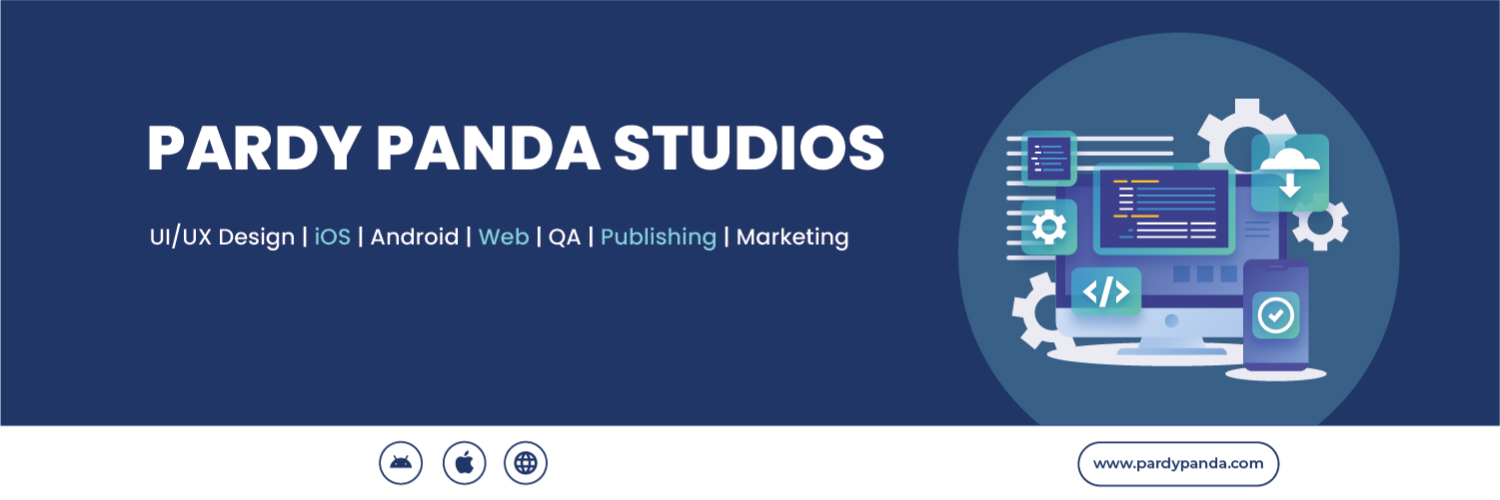 Pardy Panda Studios banner
