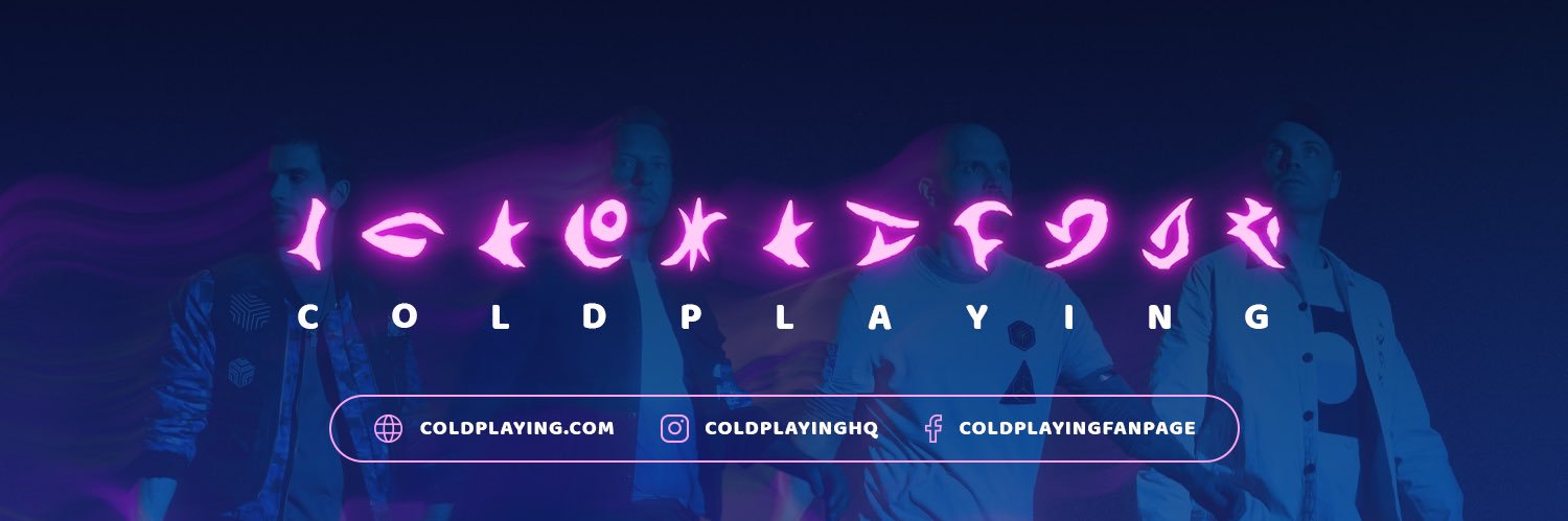 Coldplaying banner