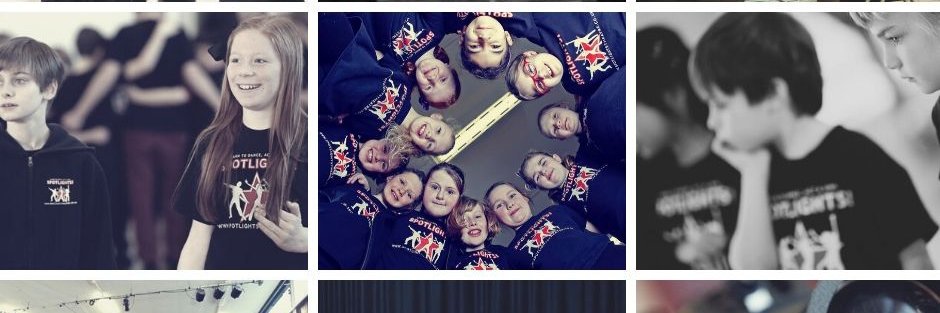 Spotlights Theatre School banner