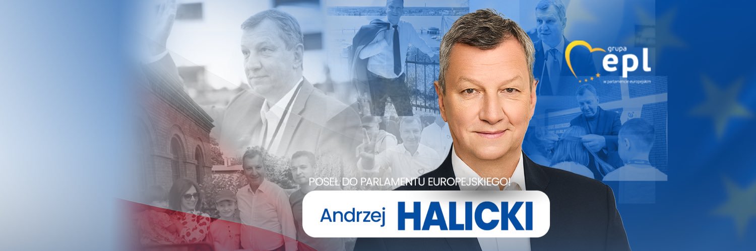 Andrzej Halicki MEP's banner