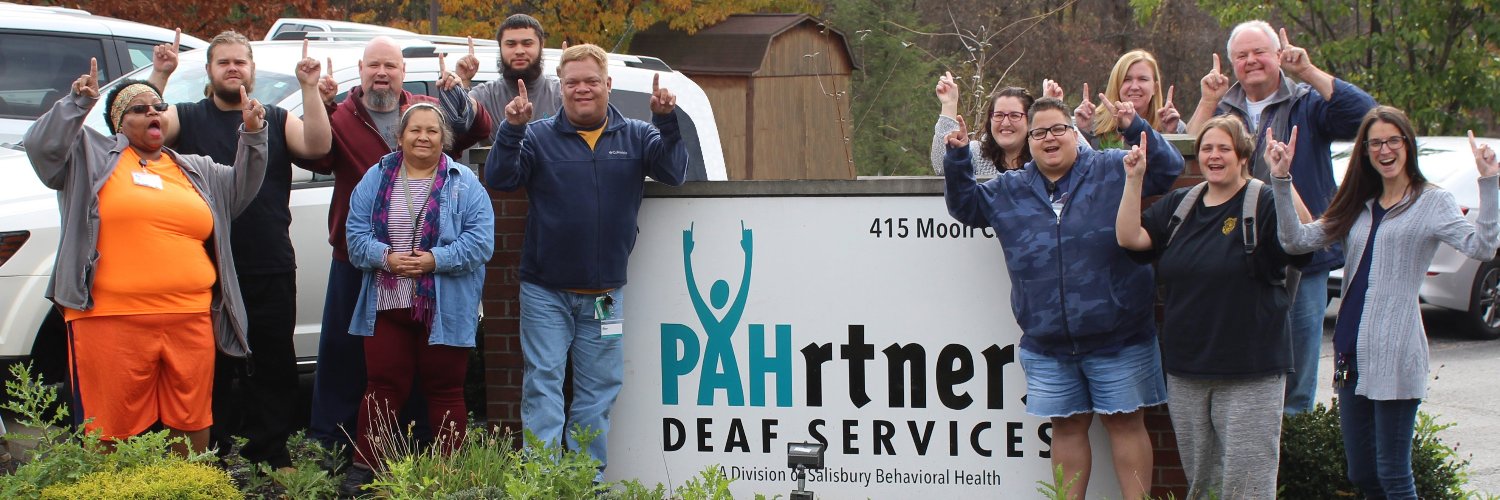 PAHrtners Deaf Services banner