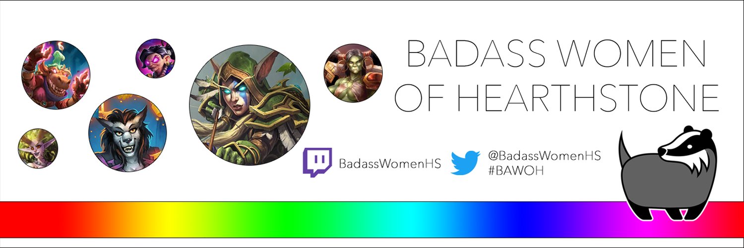 Badass Women of Hearthstone Profile Banner