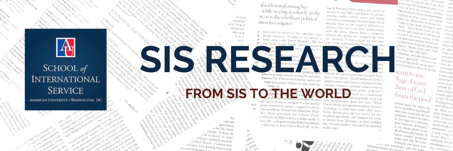 SIS Office of Research's banner