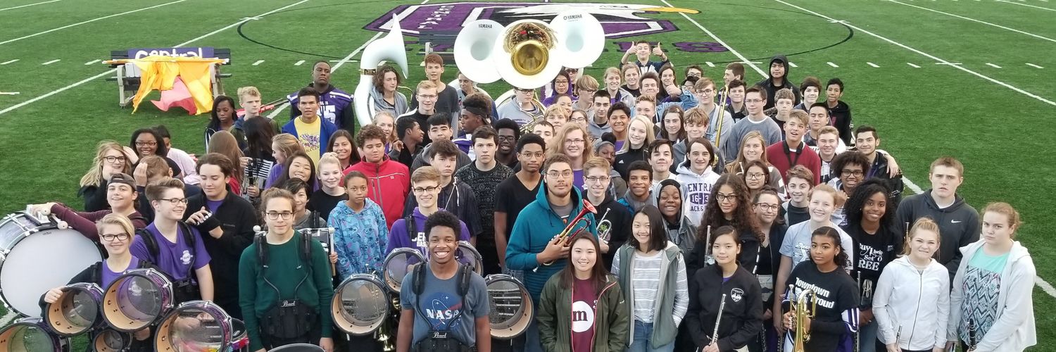 Omaha Central High Band banner