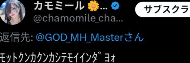 💄💚🍫🌩🎀🌼カモミールに心奪われしぷっちょ@みぃこ＆カモミール推し banner