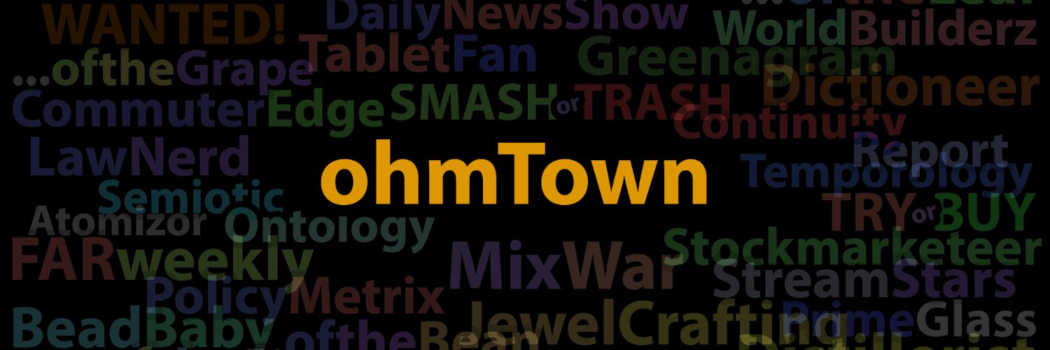 ohmTown's profile banner image
