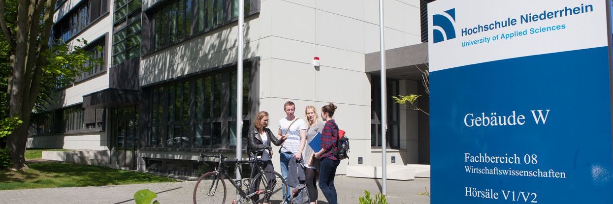 HS Niederrhein FB Wirtschaftswissenschaften banner