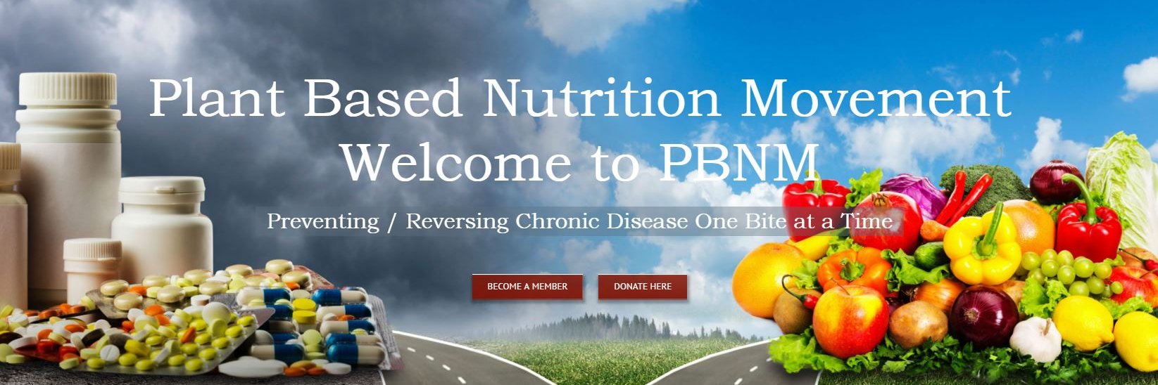 Plant Based Nutrition Movement banner