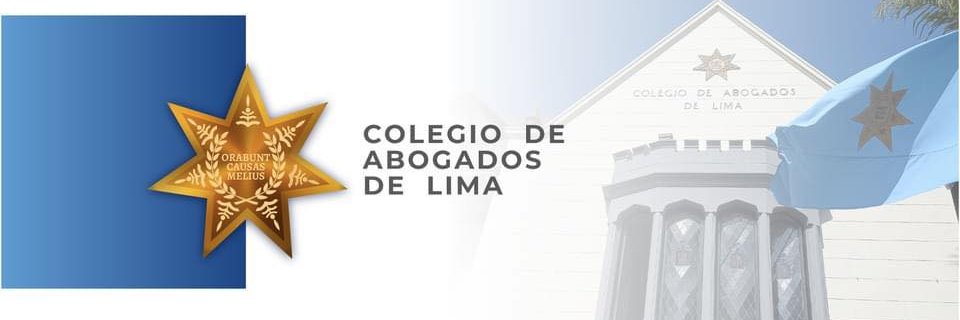 Colegio de Abogados de Lima banner