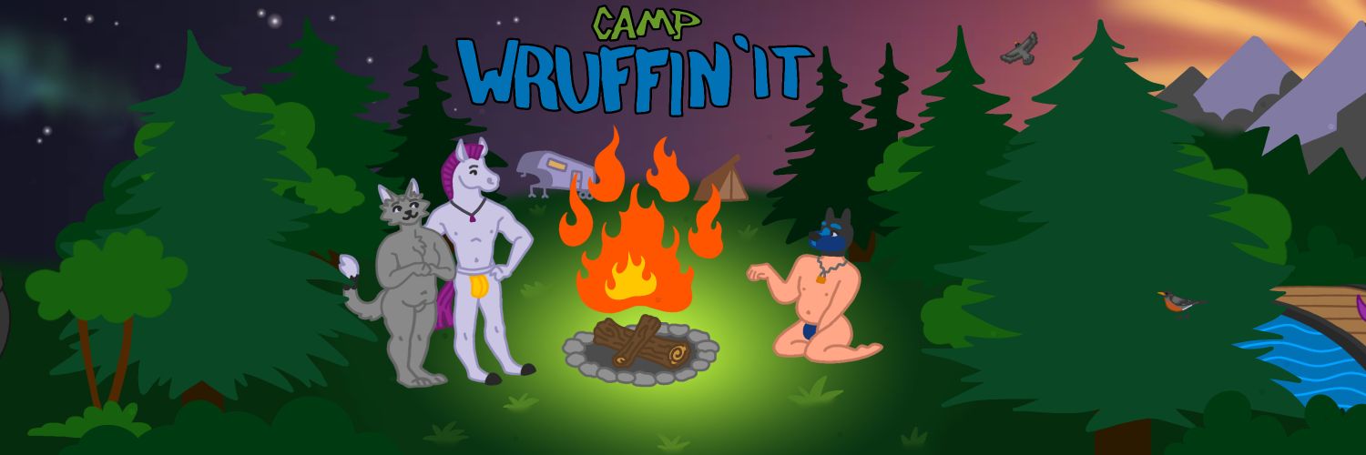 🏳️‍🌈🏕️ Wruffin' It Pup Play Summer Camp 🔞🇨🇦 banner