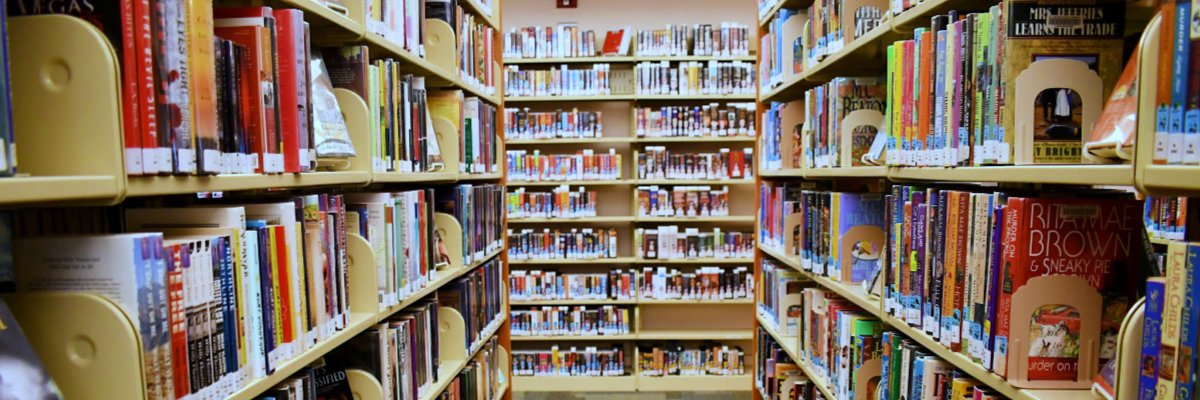 St. Helens Public Library banner